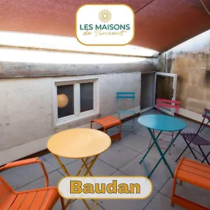 Baudan - Maison Débordante De Charme Avec Terrasse Hébergement de vacances